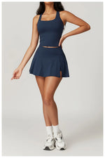 Load image into Gallery viewer, Luxurious Contour High Waist Seamless Yoga Skirt