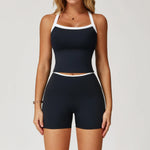 Load image into Gallery viewer, Luxurious Contour Seamless 2 Piece Athleisure Set Nylon