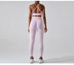 Load image into Gallery viewer, Seamless High Waist Leggings Moisture Wicking Contour