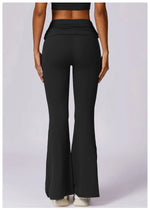 Load image into Gallery viewer, High Waist Flare Leggings for Studio Sophistication