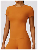 Load image into Gallery viewer, Contour Yoga Crop Top Seamless Performance Wear Edition