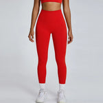 Load image into Gallery viewer, Seamless High Waist Leggings Moisture Wicking Contour