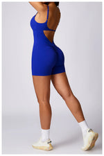 Load image into Gallery viewer, Seamless Contoured Back V Yoga Top for Performance