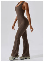 Load image into Gallery viewer, Seamless Contour Studio Jumpsuit Breathable Nylon Knit