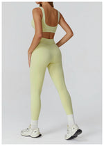 Load image into Gallery viewer, 2 Piece Ultra Contour Seamless Yoga Set Performance Weave