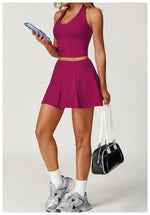 Load image into Gallery viewer, Luxurious Contouring Seamless Halter Set Performance