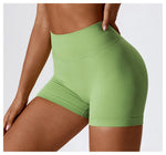 Load image into Gallery viewer, Elevated Contour Seamless Premium Yoga Shorts Nylon