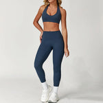 Load image into Gallery viewer, Luxuriously Seamless 2 Piece High Waist Set Contouring