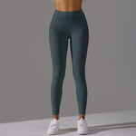 Load image into Gallery viewer, Seamless Contour High Waist Yoga Leggings Performance