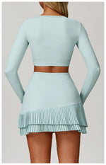 Load image into Gallery viewer, Sculpted Performance Long Sleeve Yoga Top Breathable