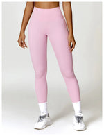 Load image into Gallery viewer, Luxurious High-Waist Contour Seamless Leggings Scrunch
