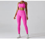 Load image into Gallery viewer, Seamless High Waist Leggings Moisture Wicking Contour