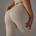 Load image into Gallery viewer, Ribbed Scrunch Contour Seamless High Waist Leggings