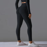Load image into Gallery viewer, Seamless High Waist Yoga Leggings Performance Comfort