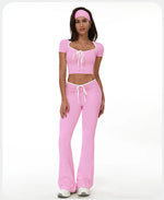 Load image into Gallery viewer, High Waist Contoured Performance Leggings Nylon Knit