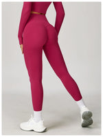 Load image into Gallery viewer, High Waist Contour Yoga Leggings Breathable Performance