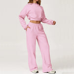 Load image into Gallery viewer, Luxurious 2 Piece Hooded Sweat Shirt Set Winter Wear Cotton