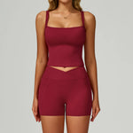 Load image into Gallery viewer, Two Piece Ultra Performance Yoga Luxe Set High Waist Band