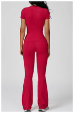 Load image into Gallery viewer, 2 Piece Seamless Yoga Set Performance Leggings Luxe