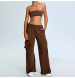 Load image into Gallery viewer, Strapless Moisture-Wicking Contour Yoga Bra for Performance