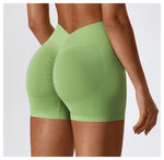 Load image into Gallery viewer, Elevated Contour Seamless Premium Yoga Shorts Nylon