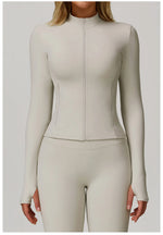 Load image into Gallery viewer, Premium Breathable Long Sleeve Performance Gym Top Nylon