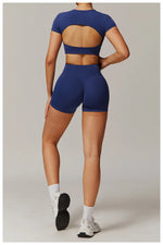 Load image into Gallery viewer, Seamless Contour Two Piece Yoga Set Luxe Performance Wear