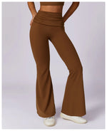 Load image into Gallery viewer, High Waist Flare Leggings for Studio Sophistication