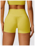 Load image into Gallery viewer, Luxurious Breathable High Waist Contour Yoga Shorts Nylon