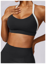 Load image into Gallery viewer, Contoured Halter Breathable Sport Bra Quick Dry Lift