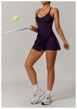 Load image into Gallery viewer, Breathable Seamless Yoga Jumpsuit Set Luxe Bodysuit