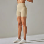 Load image into Gallery viewer, Luxurious High Waist Breathable Yoga Shorts Contour