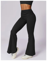 Load image into Gallery viewer, High Waist Flare Leggings for Studio Sophistication