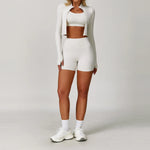 Load image into Gallery viewer, Three Piece Breathable Yoga Tracksuit Pro For Performance