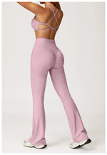 Load image into Gallery viewer, Soft Stretch Contour Two Piece Yoga Silhouette Leggings