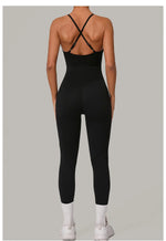 Load image into Gallery viewer, Luxe Sleeveless Yoga Jumpsuit Nylon Spandex