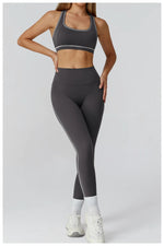 Load image into Gallery viewer, Contour Performance High Waist Athleisure Set Seamless
