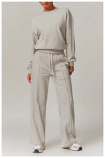 Load image into Gallery viewer, Luxurious Contoured 2 Piece Yoga Ensemble Performance