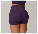 Load image into Gallery viewer, Running High Waist Contoured Scrunching Shorts Nylon
