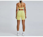 Load image into Gallery viewer, Seamless Contour 2 Piece Sculpted Yoga Wear Breathable