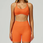 Load image into Gallery viewer, Seamless Contour 2-Piece Contemporary Yoga Set Breathable