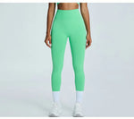 Load image into Gallery viewer, Seamless High Waist Leggings Moisture Wicking Contour