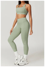Load image into Gallery viewer, Two Piece Contour Tracksuit With Luxurious Leggings