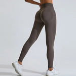 Load image into Gallery viewer, Seamless High Waist Contour Scrunch Leggings Premium