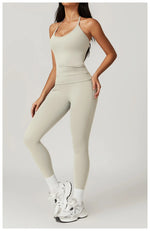 Load image into Gallery viewer, Ultra Light Weight Hanging Neck Sports Bra Breathable