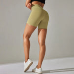 Load image into Gallery viewer, Luxurious High Waist Breathable Yoga Shorts Contour
