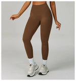 Load image into Gallery viewer, Breathable Scrunch High-Waist Yoga Leggings Seamless