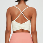 Load image into Gallery viewer, Breathable Seamless Cross Back Sculpt Performance Bra
