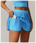 Load image into Gallery viewer, Luxurious Contour Performance Yoga Wear Skirt Nylon