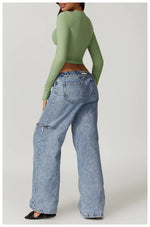 Load image into Gallery viewer, Breathable Seamless Contour Long Sleeve Top Performance